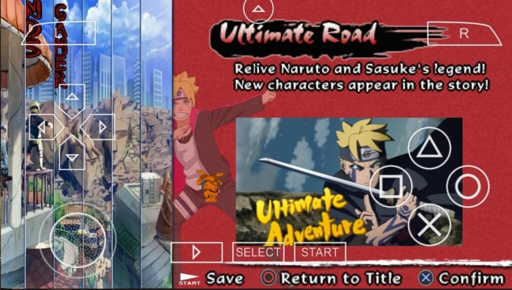 Naruto Ultimate Ninja Impact PSP Mod ISO Download
