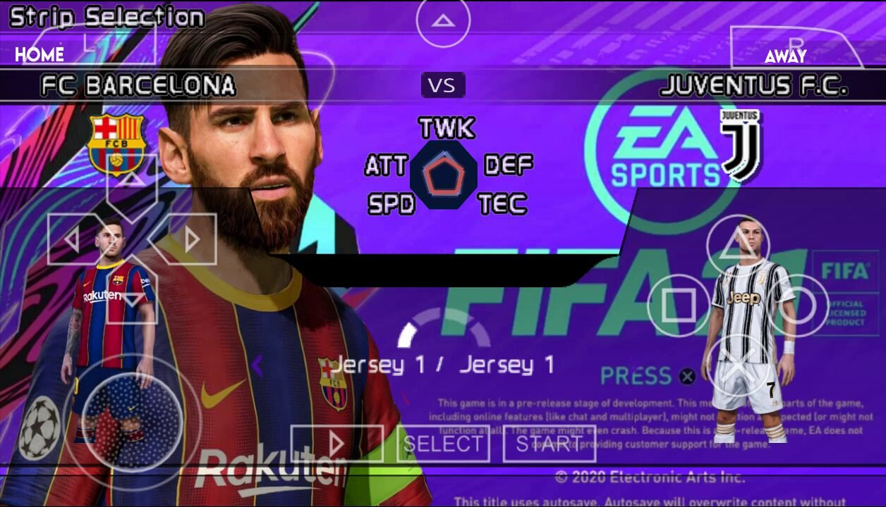 FIFA 21 PPSSPP Android Game Download - AndroZGames