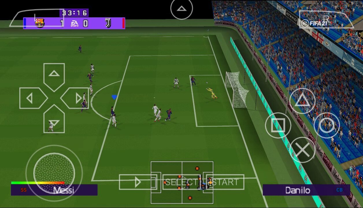 FIFA 21 PPSSPP Android Game Download - AndroZGames