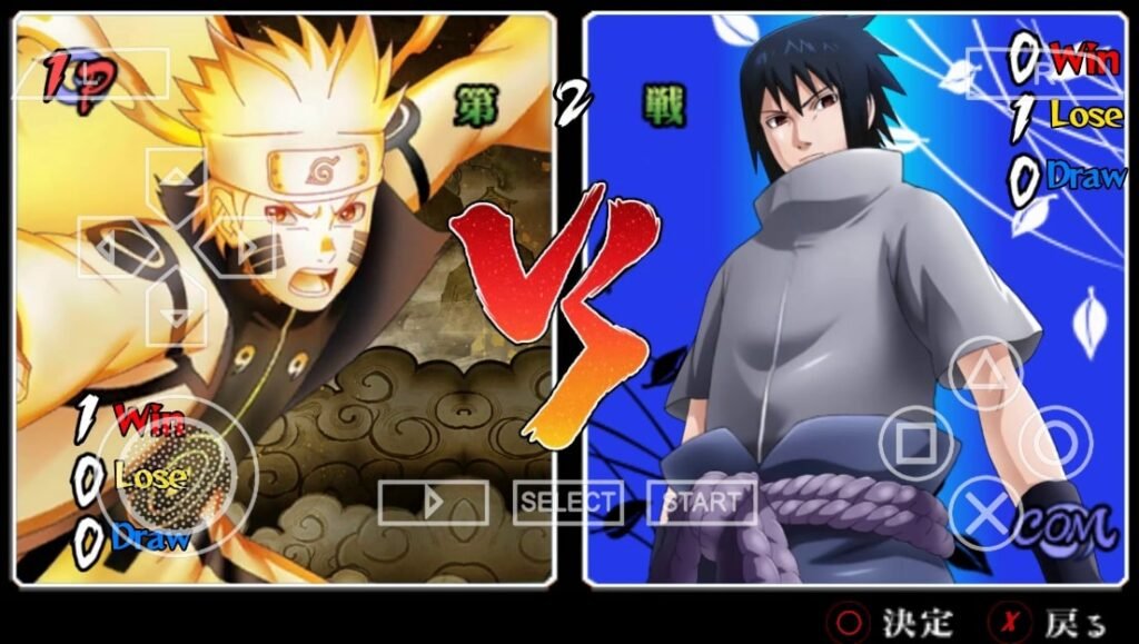 Naruto Ultimate Ninja Storm 4 PPSSPP Great Ninja War Mod